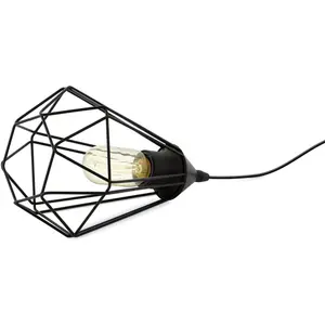 Настольная лампа EGLO «TARBES», 1 лампочка, лампочка E27 | без лампочек, черный