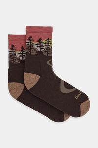 Шерстяные носки Darn Tough, коричневый