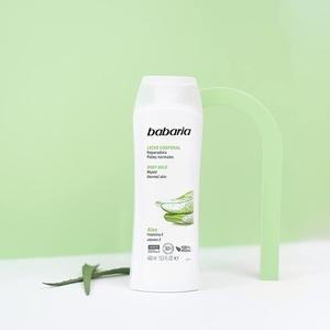 Молочко для тела с алоэ вера 400мл, Babaria