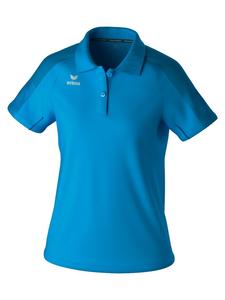 Поло erima, цвет curacao/mykonos