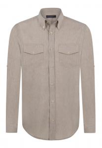 Рубашка обычного кроя на пуговицах Felix Hardy, пятнистый бежевый