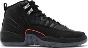 Кроссовки Air Jordan 12 Utility GS Grind, черный