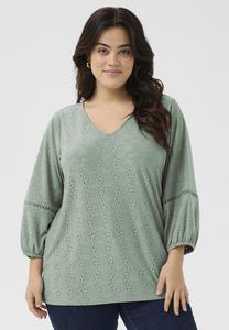 Блуза KCTARA Kaffe Curve, светло-зеленый