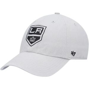 Мужская серая регулируемая кепка Los Angeles Kings '47 Clean Up