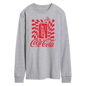 Мужская футболка с рисунком банки Coca-Cola с длинными рукавами Licensed Character