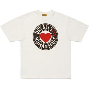 Футболка с логотипом Heart HUMAN MADE, белый