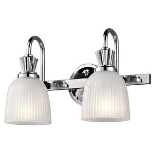 Настенный светильник Elstead Cora, количество языков пламени: 2