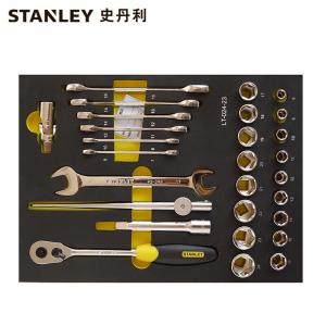 Stanley STANLEY Набор из 28 предметов, метрический держатель инструмента серии 12,5 мм, набор для ремонта торцевых ключей, LT-024-23, корпоративная настройка