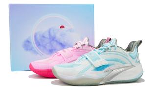 Баскетбольные кроссовки KAI 1 унисекс с низким верхом ультра-синие/огненная орхидея Anta