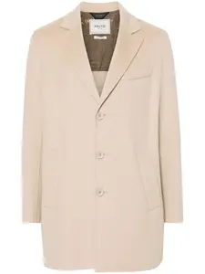 Однобортное пальто Geraldo Paltò, нейтральный