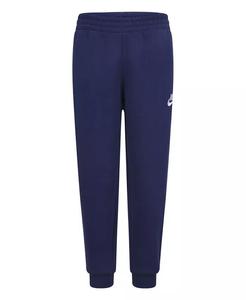 Флисовые спортивные брюки для маленьких мальчиков Club Sportswear Nike, серый