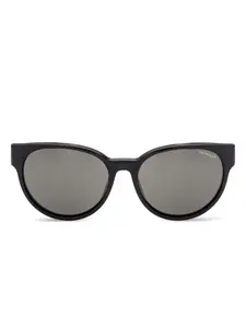 Солнцезащитные очки в круглой оправе Moncler Eyewear, черный