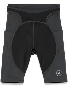 Велосипедные шорты adidas by Stella McCartney с многослойными деталями, черный