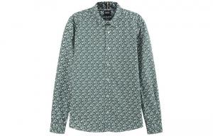 Футболка мужская зеленая HUGO BOSS