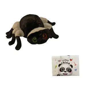 Bitter purchase Причудливая реалистичная плюшевая кукла черный паук высотой 30см/40см