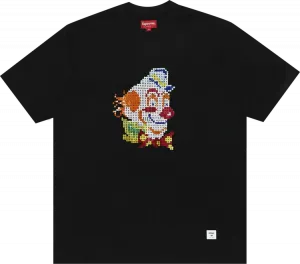 Футболка Supreme Clown Sequin Short-Sleeve Top 'Black', черный