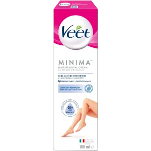 Veet Aloes i Witamina E крем для депиляции для чувствительной кожи, 100 мл