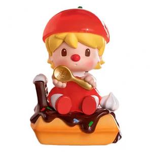 Фигурка Pop Mart Sweet Bean Frozen Time Dessert Box Series Blind Box, Cherry Chocolate Waffle