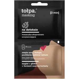 Tołpa Na Detoxie очищающая маска для лица, 10 мл