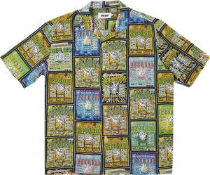 Рубашка Palace Scratchy Shirt 'Black', черный