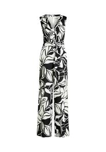 Комбинезон с завязывающимся поясом Vera Mont, мультиколор