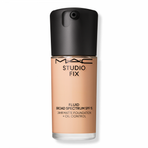Тональный крем Studio Fix Fluid SPF15 с матирующим эффектом и контролем жирности кожи на 24 часа. MAC, N4.75 (beige with neutral undertone for light skin)