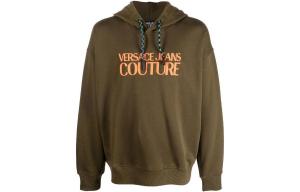 VERSACE JEANS COUTURE Зеленый мужской свитшот