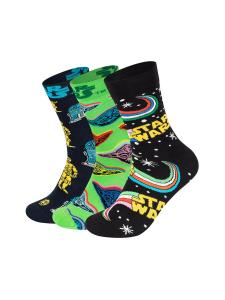 Носки Happy Socks Socks STAR WARS, цвет navy/apple/black