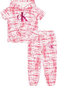 Комплект из двух предметов для бега Calvin Klein для девочек, Printed Pink