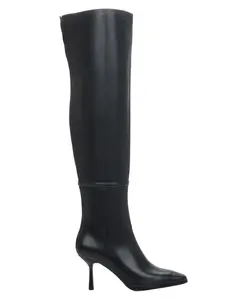 Эластичные ботинки на высоком каблуке Estro, черный