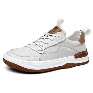 POPULAR ROUSE PR Мужские белые кеды низкие, цвет White