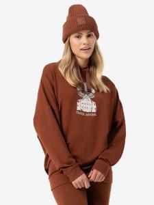 Super.natural Худи "Снежная кошка" светло-коричневого цвета