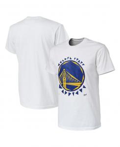 Мужская футболка nba x naturel white golden state warriors no caller id NBA Exclusive Collection, белый