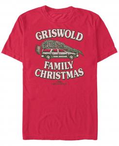 Мужская футболка national lampoon christmas vacation tie one с коротким рукавом Fifth Sun, красный