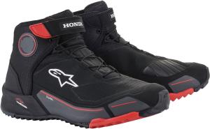 Мотоциклетные ботинки Alpinestars Honda CR-X Drystar, черный/серый/красный