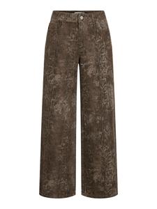 Джинсы свободного кроя VILA, коричневый