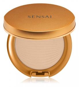 Водостойкий порошок Sensai Silky Bronze Natural Veil Compact, оттенок SC01 Light 8,5 г