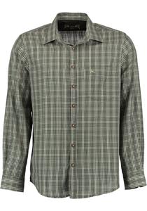 Рубашка OS Trachten Twisa, оливковый