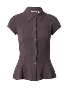 Блуза WEEKDAY Noah, антрацит