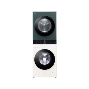 Комплект для стирки и сушки белья LG FN231QH, белый/зеленый