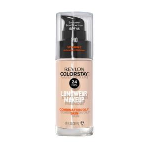 Colorstay spf15 витамин Е стойкая тональная основа Revlon, цвет 110, 30 мл