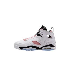 Кроссовки Nike Jordan Flight Club '91, белые/черные - ржаво-розовые DM1685-103, для начальной школы