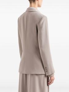 Giorgio Armani двубортный блейзер, серый