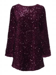 ONLY Коктейльное платье 'ONLAnika' в винном цвете