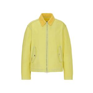 Onitsuka Tiger Куртка-блузон деним мужская желтая из коллекции SS26 DENIVITA