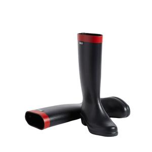 Сапоги женские резиновые Aigle Myrica с логотипом, синий