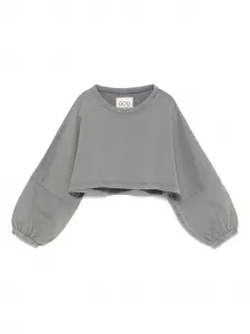 Хлопковая толстовка Douuod Kids, серый