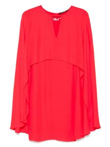 Мини-платье с накидкой Karl Lagerfeld, красный