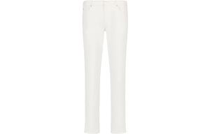 J06 эластичные твиловые брюки Slim fit EMPORIO ARMANI, белый