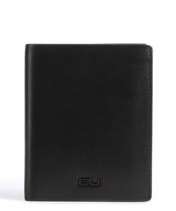 Кожаный RFID-кошелек норвежцев Yorick Aunts & Uncles, черный